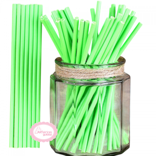 Paus Cake Pops Verde Lima